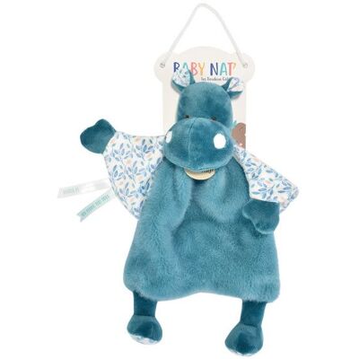 Doudou Bazile BABY NAT BATBN6090 Bleu - Publicité Doudou Bazile BABY NAT BATBN6090 Bleu - Publicité