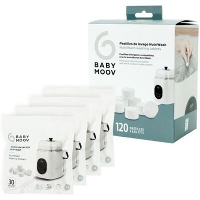 BABYMOOV - Pastilles de Lavage Nutriwash Blanc - Publicité BABYMOOV - Pastilles de Lavage Nutriwash Blanc - Publicité