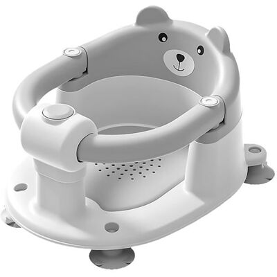 Siège de bain pour bébé à partir de 5 mois siège de baignoire sécurisé nourrissons et nouveau nés équipé de 4 ventouses - Publicité Siège de bain pour bébé à partir de 5 mois siège de baignoire sécurisé nourrissons et nouveau nés équipé de 4 ventouses - Publicité