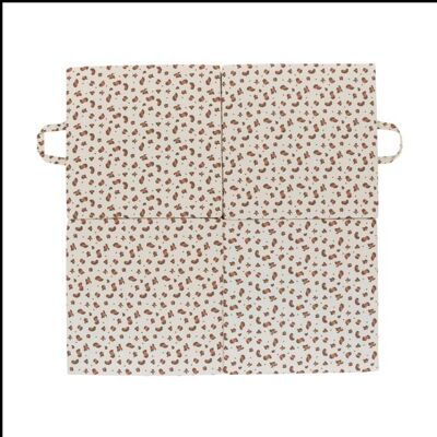 Candide - Tapis de motricité - Léopard Beige - Publicité Candide - Tapis de motricité - Léopard Beige - Publicité