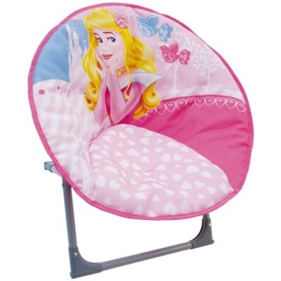 FUN HOUSE Siège Lune Princesse La Belle aux Bois Dormant Rose - Publicité FUN HOUSE Siège Lune Princesse La Belle aux Bois Dormant Rose - Publicité