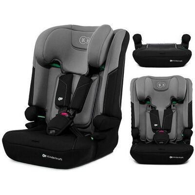 Siège Auto Kinderkraft I-COMFY i-Size 76–150 cm 3 en 1 évolutif avec harnais 5 points et SPS Gris Gris - Publicité Siège Auto Kinderkraft I-COMFY i-Size 76–150 cm 3 en 1 évolutif avec harnais 5 points et SPS Gris Gris - Publicité