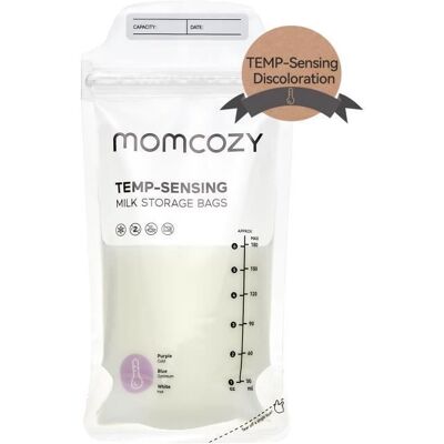 Momcozy Lot de 120 sachets de conservation de lait maternel Blanc - Publicité Momcozy Lot de 120 sachets de conservation de lait maternel Blanc - Publicité