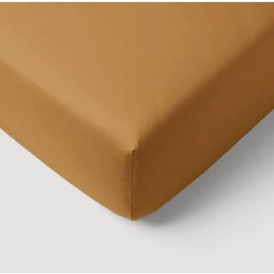 P'TIT DODO Drap housse - PTIT DODO - 60 x 120 cm - Jersey - Caramel Marron - Publicité P'TIT DODO Drap housse - PTIT DODO - 60 x 120 cm - Jersey - Caramel Marron - Publicité