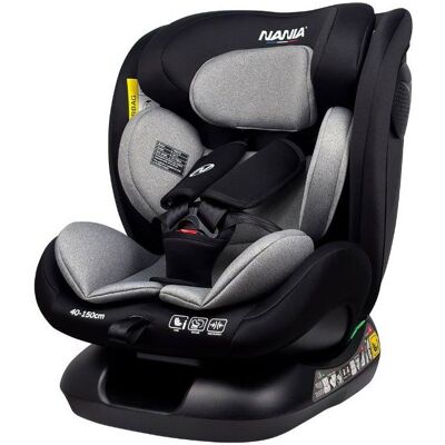 Siège auto enfant - Nania - Prato Evol - 40-150 cm - I-Size - Inclinable Noir - Publicité Siège auto enfant - Nania - Prato Evol - 40-150 cm - I-Size - Inclinable Noir - Publicité