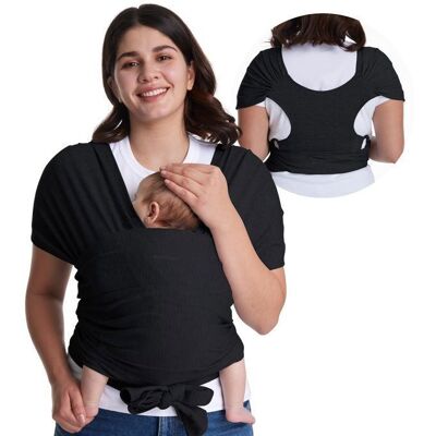 Momcozy Écharpe de Portage pour Bébé pour Nouveau-nés jusqu’à 15kg 36 à 15 kg Blanc - Publicité Momcozy Écharpe de Portage pour Bébé pour Nouveau-nés jusqu’à 15kg 36 à 15 kg Blanc - Publicité