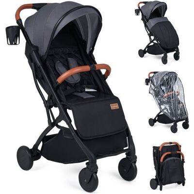 Poussette Nouveau-né Pliable à une Main COSTWAY-Capote RéglableDossier Inclinable-PanierHousse Pluie Porte-Gobelet15 kg-Gris - Publicité Poussette Nouveau-né Pliable à une Main COSTWAY-Capote RéglableDossier Inclinable-PanierHousse Pluie Porte-Gobelet15 kg-Gris - Publicité