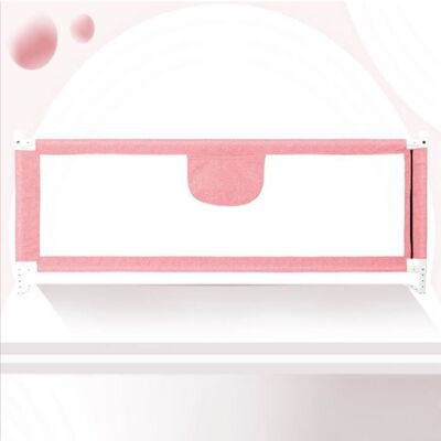 Barrière de lit HOMEWELL - Rose - Réglable en hauteur - Pour bébé jusquà 5 ans Rose - Publicité Barrière de lit HOMEWELL - Rose - Réglable en hauteur - Pour bébé jusquà 5 ans Rose - Publicité