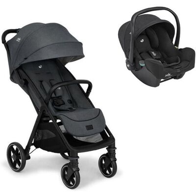 JOIE - Poussette Duo Parcel Lx + Siège auto i-Snug 2 Ebony Noir - Publicité JOIE - Poussette Duo Parcel Lx + Siège auto i-Snug 2 Ebony Noir - Publicité