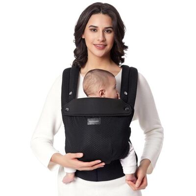 Momcozy Porte-bébé à Maille Respirante pour Bébés de 32 à 20 kg Noir Noir - Publicité Momcozy Porte-bébé à Maille Respirante pour Bébés de 32 à 20 kg Noir Noir - Publicité