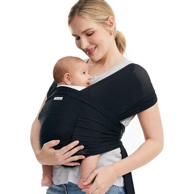 Momcozy Porte-bébé AirMesh – Porte-bébé d’Été pour Nouveau-nés et Tout-petits Tissu Rafraîchissant Blanc - Publicité Momcozy Porte-bébé AirMesh – Porte-bébé d’Été pour Nouveau-nés et Tout-petits Tissu Rafraîchissant Blanc - Publicité