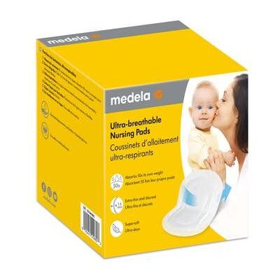 Medela Coussinets d’Allaitement Ultra Respirants x180 - Fins Discrets et Absorbants - Protection Anti-Fuites Jour & Nuit - Confort et - Publicité Medela Coussinets d’Allaitement Ultra Respirants x180 - Fins Discrets et Absorbants - Protection Anti-Fuites Jour & Nuit - Confort et - Publicité