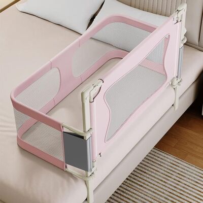 HOMEWELL YIYI. LIT POUR BÉBÉ 3 EN 1 AVEC MOUSTIQUAIRE HAUTEUR RÉGLABLE PLIABLE 120 X 50 X 105 CM ROSE Rose - Publicité HOMEWELL YIYI. LIT POUR BÉBÉ 3 EN 1 AVEC MOUSTIQUAIRE HAUTEUR RÉGLABLE PLIABLE 120 X 50 X 105 CM ROSE Rose - Publicité