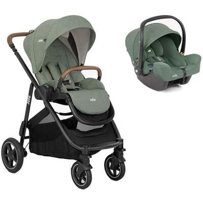 JOIE - Poussette Duo Versatrax + Siège auto i-Snug 2 Laurel Vert - Publicité JOIE - Poussette Duo Versatrax + Siège auto i-Snug 2 Laurel Vert - Publicité