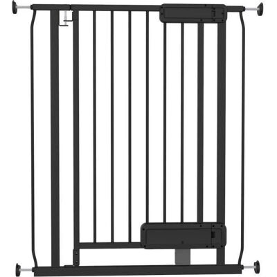 INGENUITY- Barriere de sécurité escalier enfants animaux ouverture main ou pied 84cm de hauteur largeur entre 73 et 80 cm Noir - Publicité INGENUITY- Barriere de sécurité escalier enfants animaux ouverture main ou pied 84cm de hauteur largeur entre 73 et 80 cm Noir - Publicité