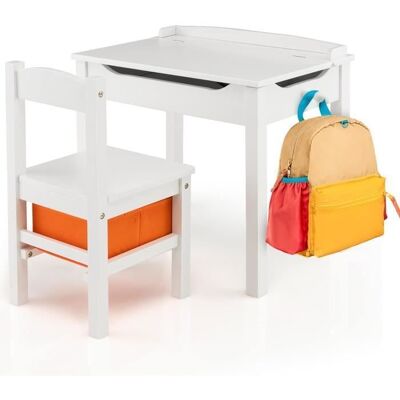 Costway Ensemble de Table et Chaise Pliables pour Enfants - Publicité Costway Ensemble de Table et Chaise Pliables pour Enfants - Publicité