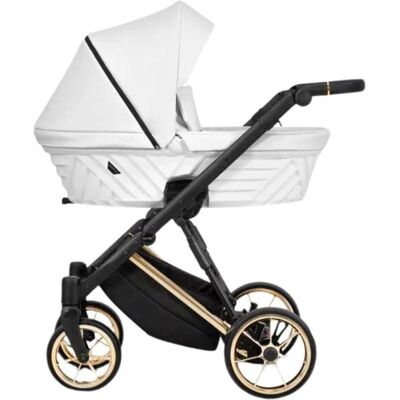 KUNERT Poussette Ivento Premium Ive 08 blanc Pearl Gold Beige - Publicité KUNERT Poussette Ivento Premium Ive 08 blanc Pearl Gold Beige - Publicité