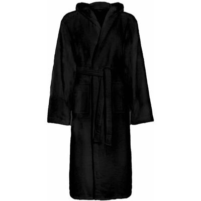 Peignoir de bain en coton - vidaXL - Noir - M - Très doux - Ceinture ajustable - Usage intérieur - Lavable en machine Noir - Publicité Peignoir de bain en coton - vidaXL - Noir - M - Très doux - Ceinture ajustable - Usage intérieur - Lavable en machine Noir - Publicité