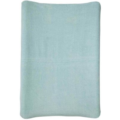 Babycalin - Housse pour matelas à langer Bleu Vert en éponge - Housse matelas à langer 50x70 cm Bleu - Publicité Babycalin - Housse pour matelas à langer Bleu Vert en éponge - Housse matelas à langer 50x70 cm Bleu - Publicité