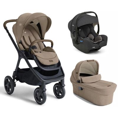 JOIE - Poussette Trio Finiti + Siège auto i-Gemm 3 + Nacelle Ramble XL V2 Sandstone - Publicité JOIE - Poussette Trio Finiti + Siège auto i-Gemm 3 + Nacelle Ramble XL V2 Sandstone - Publicité