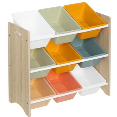 ATMOSPHERA CRÉATEUR D'INTÉRIEUR Meuble rangement enfant Iduna 60x64cm multicolore - Atmosphera Créateur dintérieur - Publicité ATMOSPHERA CRÉATEUR D'INTÉRIEUR Meuble rangement enfant Iduna 60x64cm multicolore - Atmosphera Créateur dintérieur - Publicité