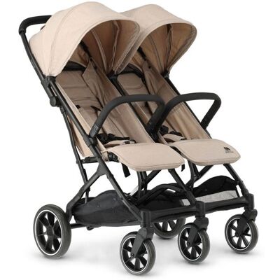 DERYAN Rolo X2 XL Poussette 2 en 1 Pliable de la Naissance à 4 Ans Charge Maximale 44 kg Compact (Nougat) Beige - Publicité DERYAN Rolo X2 XL Poussette 2 en 1 Pliable de la Naissance à 4 Ans Charge Maximale 44 kg Compact (Nougat) Beige - Publicité