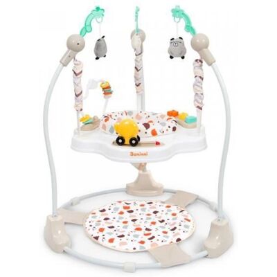 Baninni Baby Jumper Salta Brun Blanc - Publicité Baninni Baby Jumper Salta Brun Blanc - Publicité