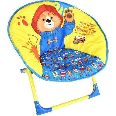 Siège lune pliable pour enfant - FUN HOUSE - PADDINGTON - 54 x 42 x 47 cm Bleu - Publicité Siège lune pliable pour enfant - FUN HOUSE - PADDINGTON - 54 x 42 x 47 cm Bleu - Publicité