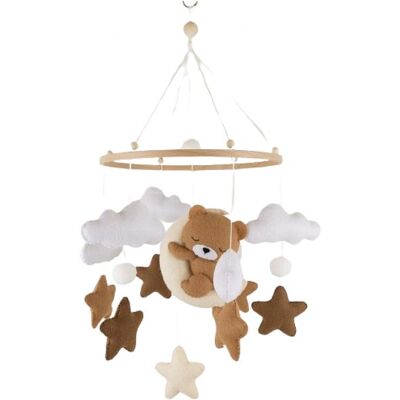 Little Loua - Mobile bébé en bois fait main - Assistance au sommeil - Publicité Little Loua - Mobile bébé en bois fait main - Assistance au sommeil - Publicité