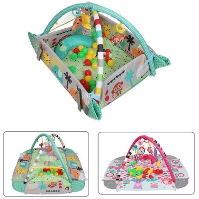 Bright Starts Aire de jeu 5-en-1 pour bébés Your Way Ball Play K10754 Vert - Publicité Bright Starts Aire de jeu 5-en-1 pour bébés Your Way Ball Play K10754 Vert - Publicité