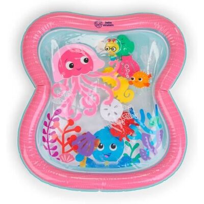 BABY EINSTEIN - JANET - Grand tapis deau pour bébé fille jeu sensoriel et déveil gonflable facile à nettoyer pliable 0M+ Rose - Publicité BABY EINSTEIN - JANET - Grand tapis deau pour bébé fille jeu sensoriel et déveil gonflable facile à nettoyer pliable 0M+ Rose - Publicité