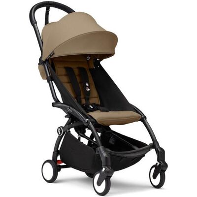 STOKKE - Poussette YOYO 3 Pack 6+ Toffee Cadre Noir Noir - Publicité STOKKE - Poussette YOYO 3 Pack 6+ Toffee Cadre Noir Noir - Publicité