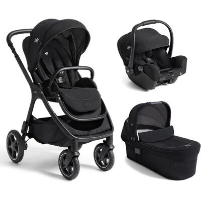 JOIE - Poussette Trio Finiti + Siège auto i-Starter + Nacelle Ramble XL V2 Eclipse Noir - Publicité JOIE - Poussette Trio Finiti + Siège auto i-Starter + Nacelle Ramble XL V2 Eclipse Noir - Publicité