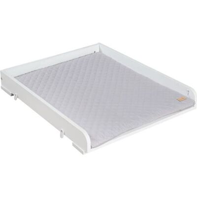 Plan à langer - ROBA - Pour machines à laver - Matelas Roba Style gris inclus - Bois blanc Blanc - Publicité Plan à langer - ROBA - Pour machines à laver - Matelas Roba Style gris inclus - Bois blanc Blanc - Publicité