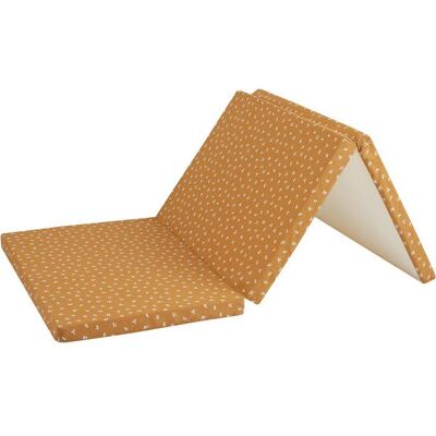 Matelas de voyage - 120 x 60 cm - Ep. 4 cm - Pliant - Camel - CANDIDE Orange - Publicité Matelas de voyage - 120 x 60 cm - Ep. 4 cm - Pliant - Camel - CANDIDE Orange - Publicité