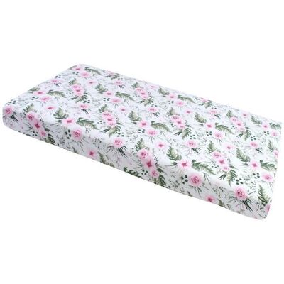 Drap-housse Medi Partners 120x60 coton Fleurs Roses - Publicité Drap-housse Medi Partners 120x60 coton Fleurs Roses - Publicité