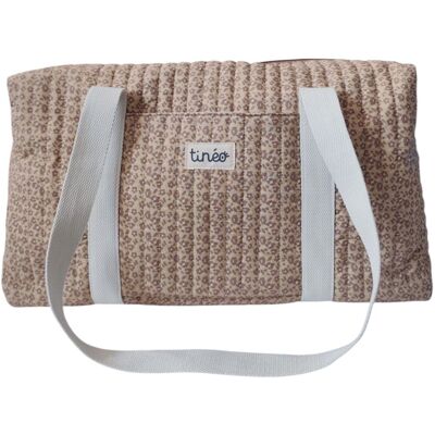 Sac à langer - TINEO - 40 x 22 x 24 cm - Léopard Marron - Publicité Sac à langer - TINEO - 40 x 22 x 24 cm - Léopard Marron - Publicité