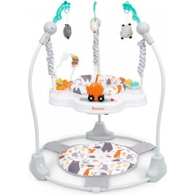 Baninni Baby Jumper Salta Gris Blanc - Publicité Baninni Baby Jumper Salta Gris Blanc - Publicité
