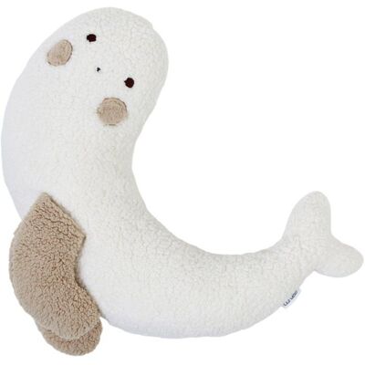 Coussin de maternité 3 en 1- TINEO - SHERPA - Phoque Beige - Publicité Coussin de maternité 3 en 1- TINEO - SHERPA - Phoque Beige - Publicité