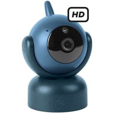 Babymoov Caméra Additionnelle Babyphone YOO Master+ - Caméra motorisée 360° - Qualité image HD Bleu - Publicité Babymoov Caméra Additionnelle Babyphone YOO Master+ - Caméra motorisée 360° - Qualité image HD Bleu - Publicité