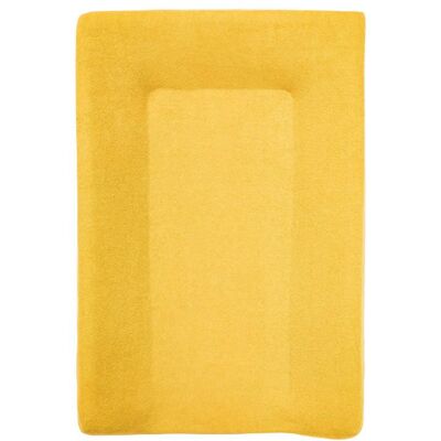 BABYCALIN Housse matelas à langer élastiquée Moutarde Jaune - Publicité BABYCALIN Housse matelas à langer élastiquée Moutarde Jaune - Publicité