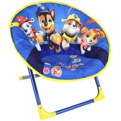 Siège lune pliable enfant - PATPATROUILLE - FUN HOUSE - 54 x 42 x 47 cm Bleu - Publicité Siège lune pliable enfant - PATPATROUILLE - FUN HOUSE - 54 x 42 x 47 cm Bleu - Publicité