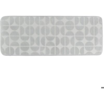 Tapis de bain Roy en microfibre mémoire de forme 45 x 120 cm gris clair - Tendance Gris - Publicité Tapis de bain Roy en microfibre mémoire de forme 45 x 120 cm gris clair - Tendance Gris - Publicité