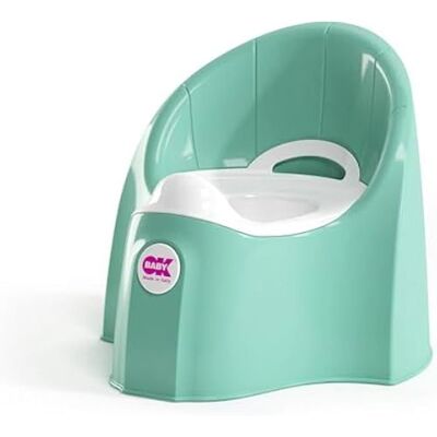OKBABY Pasha - Pot pour Enfants Assise Anatomique et Conteneur Amovible - Turquoise Vert - Publicité OKBABY Pasha - Pot pour Enfants Assise Anatomique et Conteneur Amovible - Turquoise Vert - Publicité