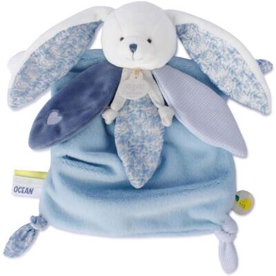 DOUDOU ET COMPAGNIE - Doudou lapin Cœur Océan 25cm Bleu Bleu - Publicité DOUDOU ET COMPAGNIE - Doudou lapin Cœur Océan 25cm Bleu Bleu - Publicité