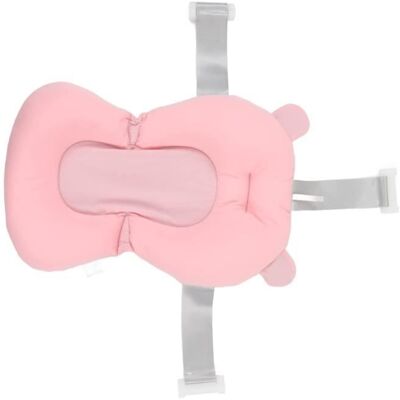 Siège de Baignoire Fixation de Coussin de Siège de Baignoire pour bébé dans un Grand Espace Flottant pour le Bain (Ours rose) Blanc - Publicité Siège de Baignoire Fixation de Coussin de Siège de Baignoire pour bébé dans un Grand Espace Flottant pour le Bain (Ours rose) Blanc - Publicité