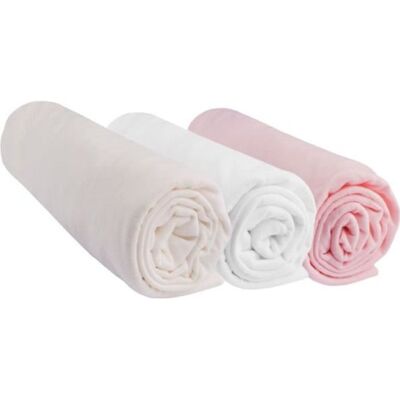 Easy Dort - Ensemble de draps en jersey de coton 70x160 - Linge de lit bébé - Publicité Easy Dort - Ensemble de draps en jersey de coton 70x160 - Linge de lit bébé - Publicité