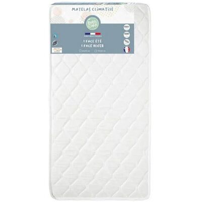Matelas bébé français - 60×120 cm - Matelas bébé - Publicité Matelas bébé français - 60×120 cm - Matelas bébé - Publicité