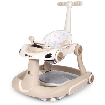 Baninni Trotteur Mano 5-en-1 Beige Beige - Publicité Baninni Trotteur Mano 5-en-1 Beige Beige - Publicité
