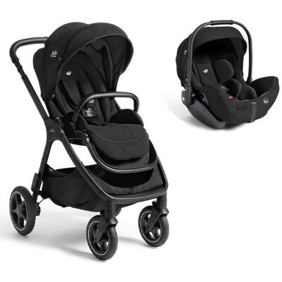JOIE - Poussette Duo Finiti + Siège auto i-Level Pro Eclipse Noir - Publicité JOIE - Poussette Duo Finiti + Siège auto i-Level Pro Eclipse Noir - Publicité